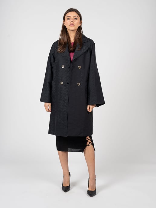 Pinko Trenchcoat Tandil Vrouw zwart - Image 2