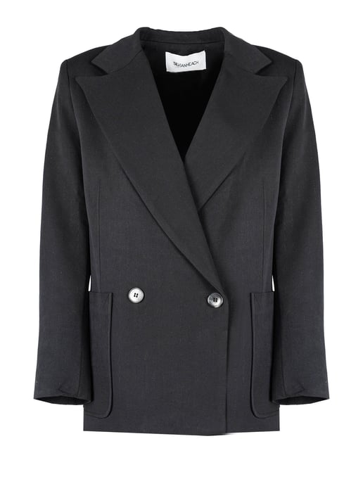 Silvian Heach jas Oversize Vrouw zwart - Image 1