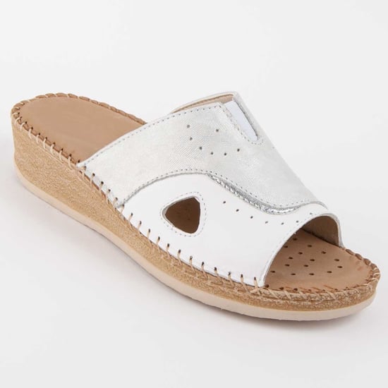 Purapiel Sandalen Met Een Sleehak Leida3 Wit - Image 2