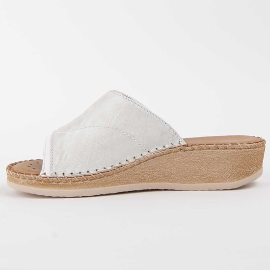 Purapiel Sandalen Met Een Sleehak Leida3 Wit - Image 4