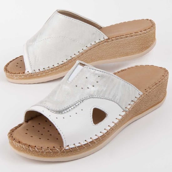 Purapiel Sandalen Met Een Sleehak Leida3 Wit - Image 6