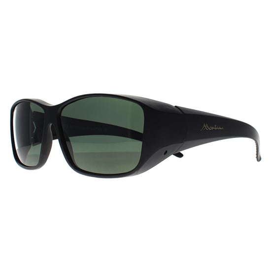 Montana Rechthoek Unisex Mat Zwart G15 Gepolariseerd FO4 Fit Over Bril Zonnebril - Image 3