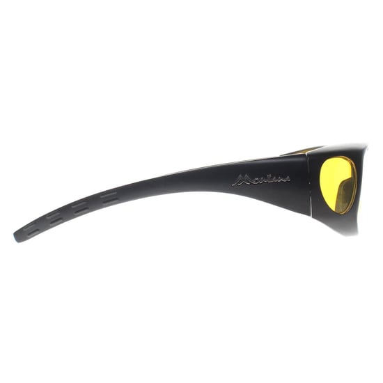 Montana Rechthoek Unisex Mat Zwart Geel Gepolariseerd MFO1 Fit Over Bril Nacht Rijden Zonnebril - Image 4