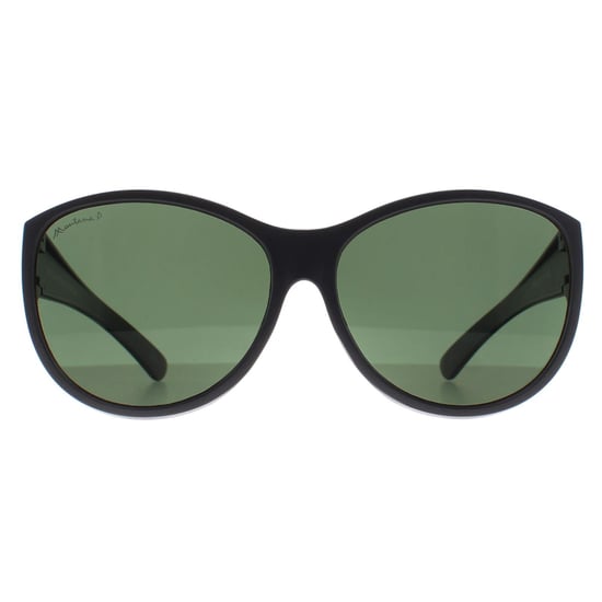 Montana Butterfly Womens Mat Zwart G15 Polarized FO8 Fit Over Glasses Zonnebril - Image 1