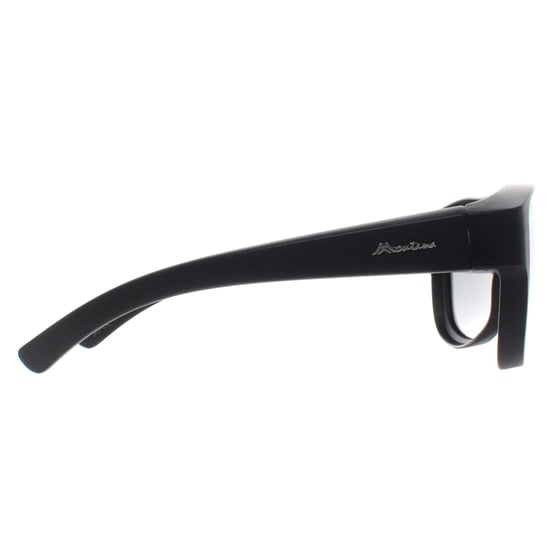 Montana Aviator Unisex Mat Zwart Rook Gepolariseerd FO6 Fit Over Bril Zonnebril - Image 4