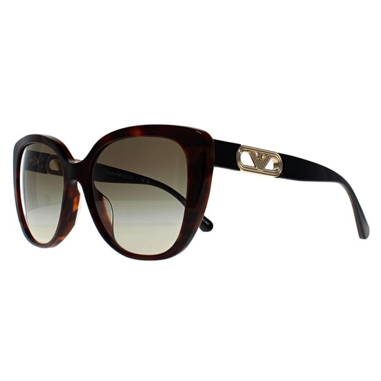 Emporio Armani Vlinder Dames Glimmend Havana Rood Groen Kleurverloop EA4214U - Image 3