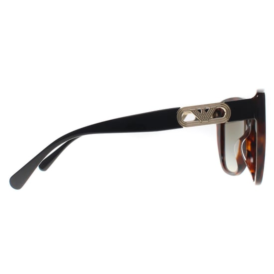 Emporio Armani Vlinder Dames Glimmend Havana Rood Groen Kleurverloop EA4214U - Image 4