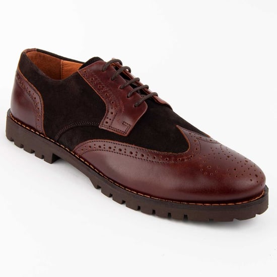 Purapiel Oxford Schoen Herac Bruin - Image 2