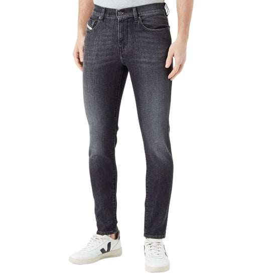 Diesel 2019 D-Strukt jeans met zwarte wassing - Image 2