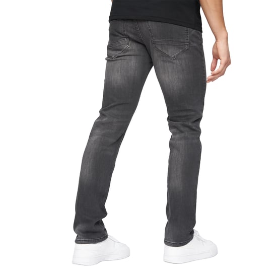 Crosshatch Heren Svelte Stretch Jeans (Gewassen grijs) - Image 2
