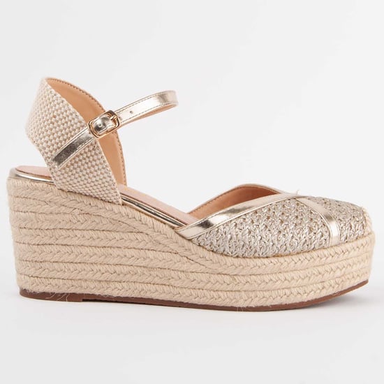 Montevita Espadrilles Met Een Sleehak Balenci9 Goud - Image 1