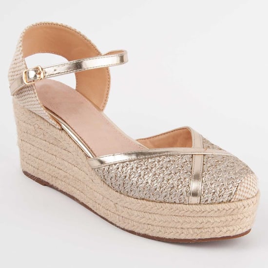 Montevita Espadrilles Met Een Sleehak Balenci9 Goud - Image 2