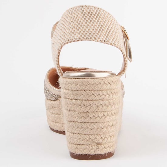 Montevita Espadrilles Met Een Sleehak Balenci9 Goud - Image 5
