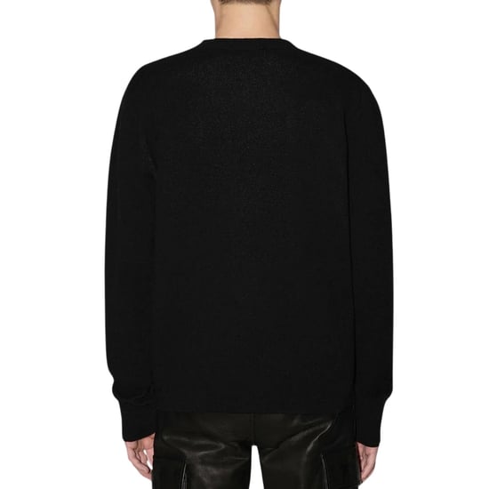 Amiri Crystal Ball Design zwarte gebreide trui - Image 2