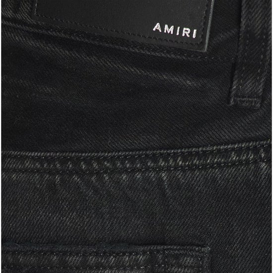Amiri Stack vervaagde zwarte jeans met rechte pasvorm - Image 5