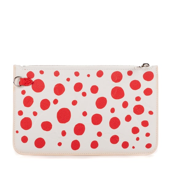 Ltd. Ed. Yayoi Kusama Infinity Dots Neverfull Pouch Buidel - Image 4