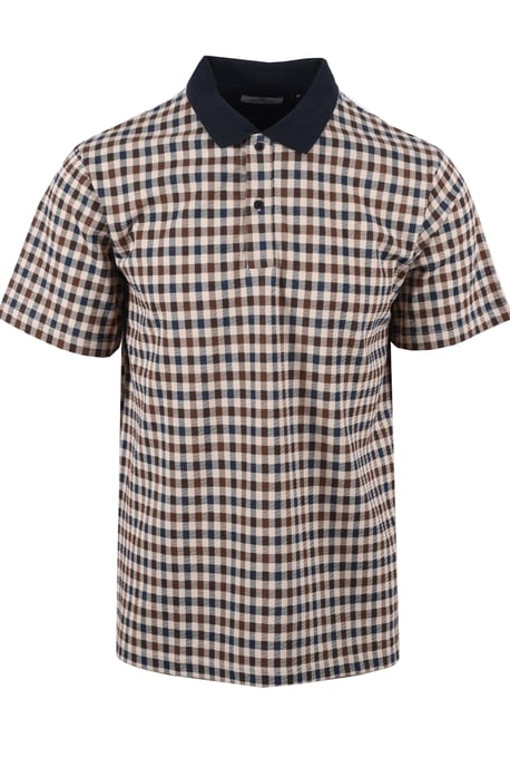 Aquascutum Iconische Polo Marine - Image 1