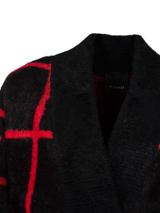 Pinko Cardigan Extrabrut Vrouw rood - Image 4