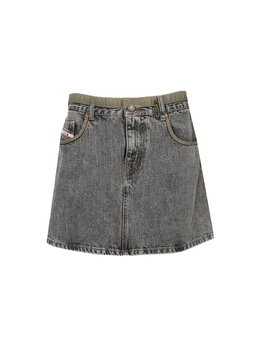 Diesel rok D4D Vrouw Grijs - Image 2