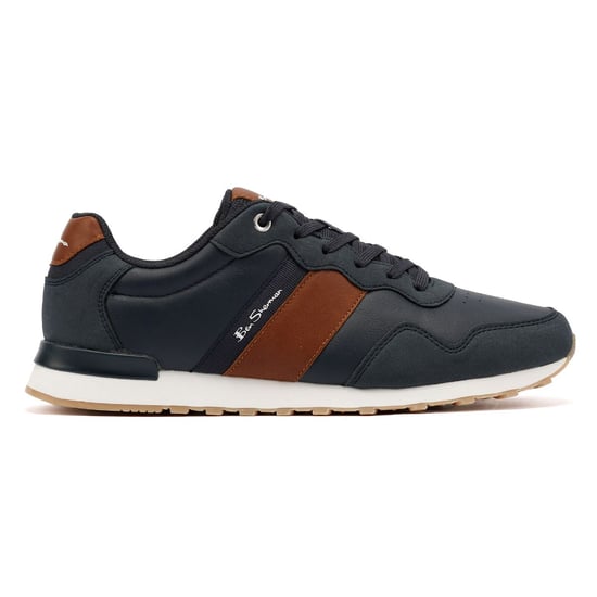 Ben Sherman Owen Retro Heren Sportschoenen Bruin/Navy - Image 5