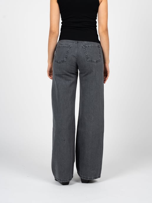 La Haine Inside Us Jeans Wide Leg Vrouw Grijs - Image 5