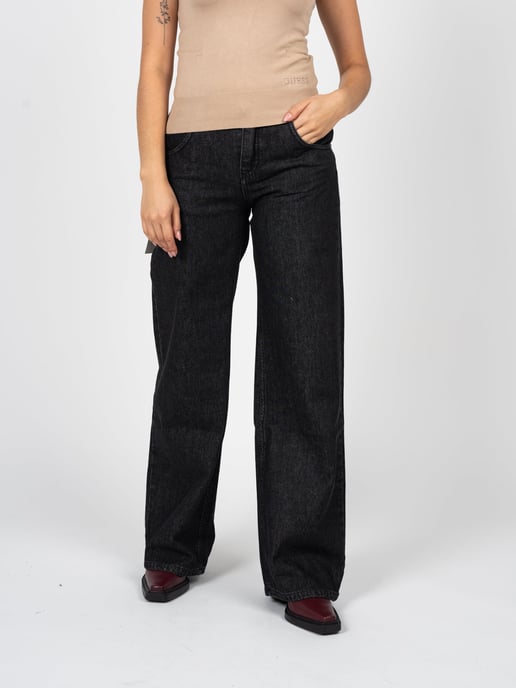 La Haine Inside Us Jeans Wide Leg Vrouw zwart - Image 3