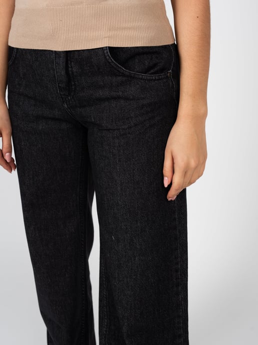 La Haine Inside Us Jeans Wide Leg Vrouw zwart - Image 4