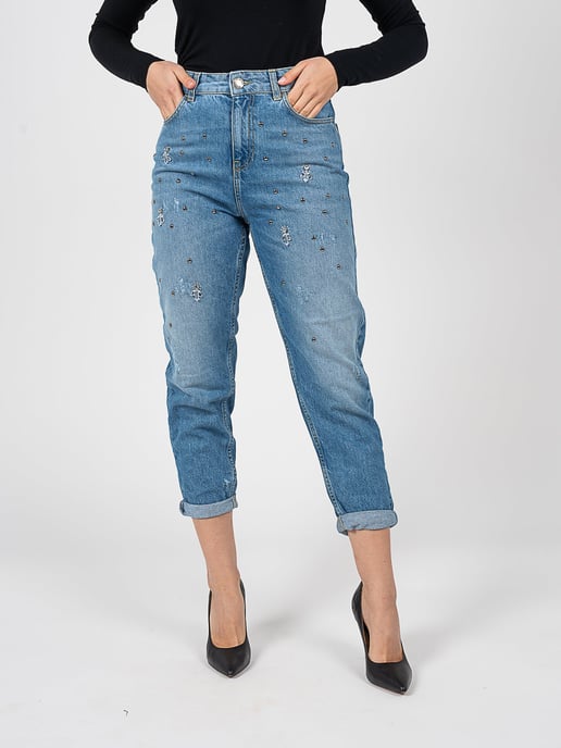 Pinko broek Maurice Vrouw blauw - Image 3