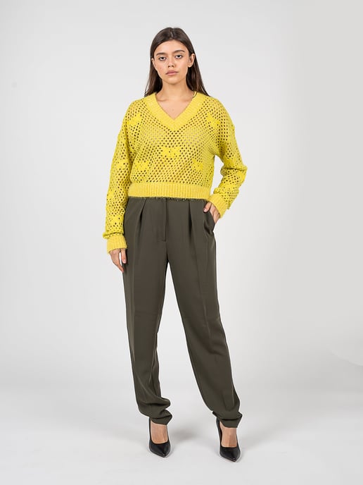 Pinko broek Pietra Vrouw groen - Image 2