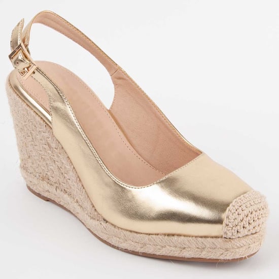 Montevita Espadrilles Met Sleehak Balenci5 Goud - Image 2
