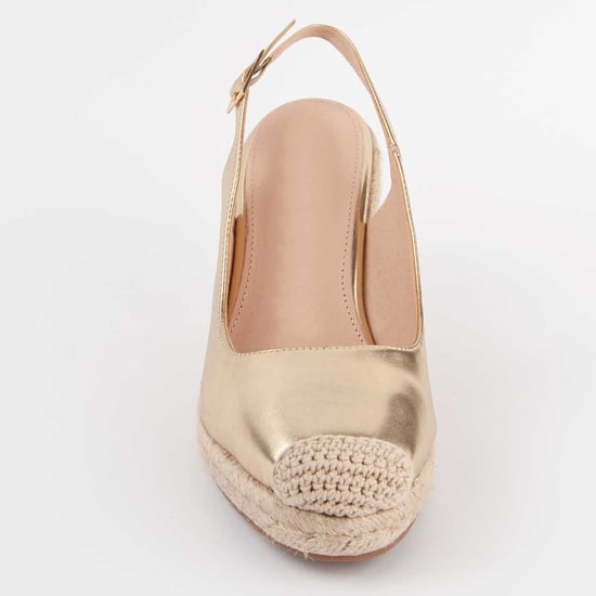 Montevita Espadrilles Met Sleehak Balenci5 Goud - Image 3