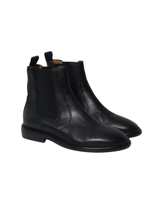 Isabel Marant Chelay Laarzen in Zwart Leer - Image 2