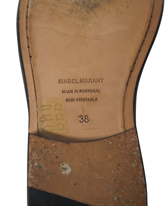 Isabel Marant Chelay Laarzen in Zwart Leer - Image 6