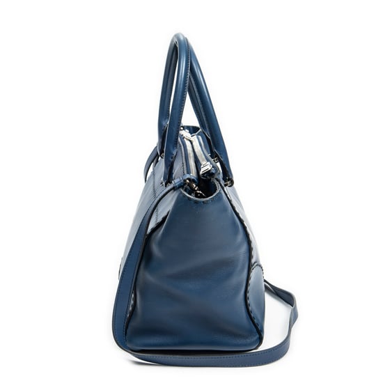 Stitched Twin Pocket Tote Schoudertas - Image 3