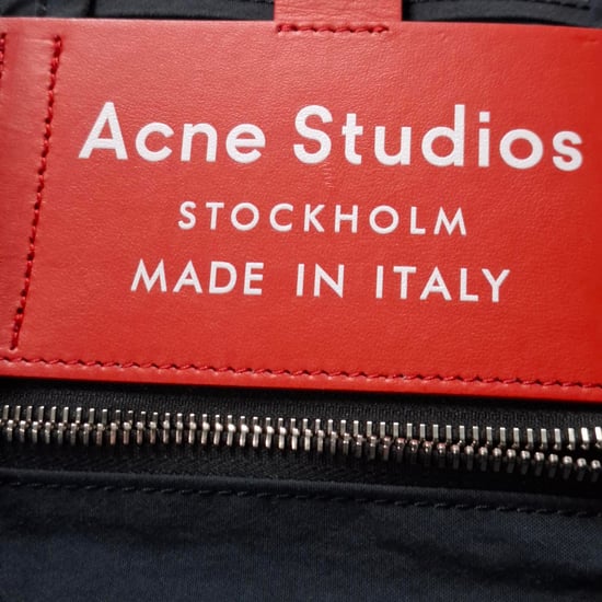 Acne Studios Baker Tote in Zwarte Katoen - Image 6