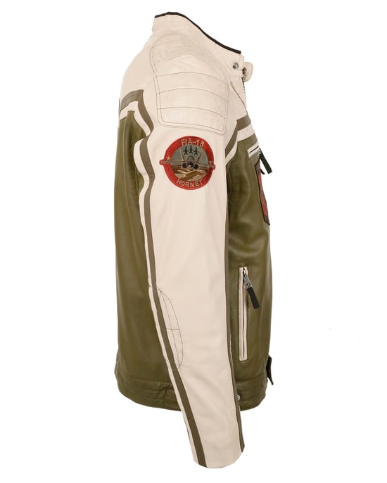 Top Gun leren jas TGJ1005 - Image 4