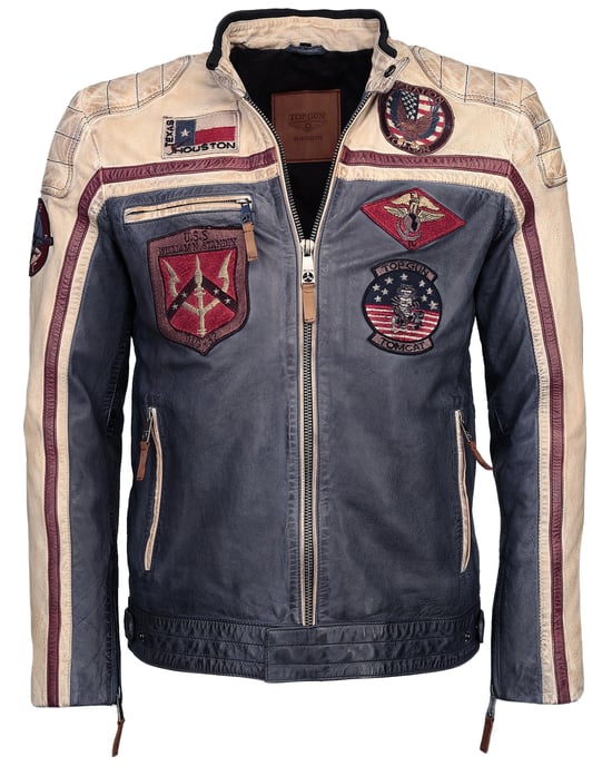 Top Gun leren jas TGJ1005 - Image 1