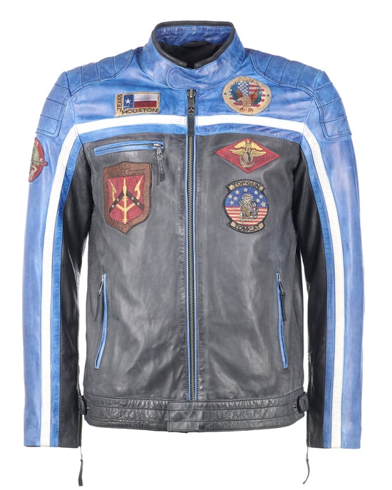 Top Gun leren jas TGJ1005 - Image 1