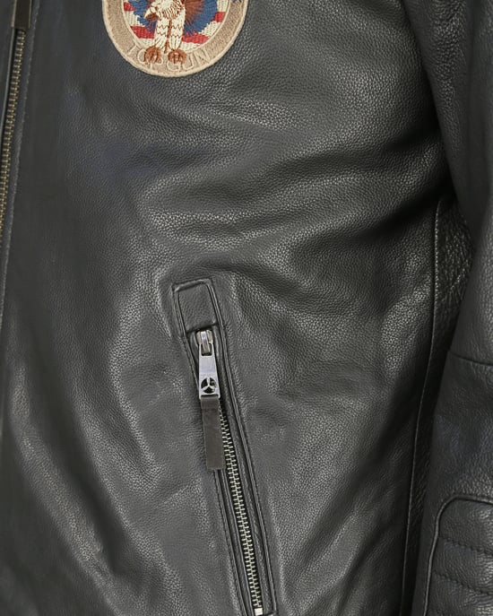 Top Gun leren jas TG20192023 - Image 3