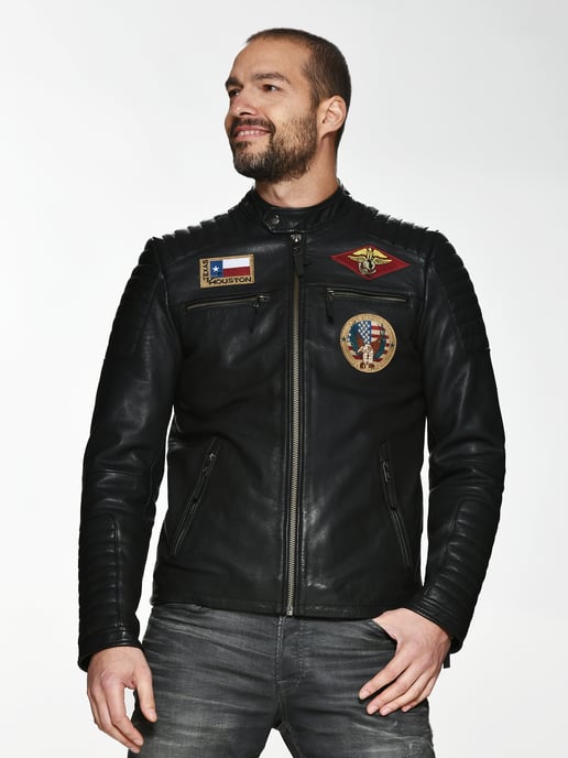 Top Gun leren jas TG20192023 - Image 4