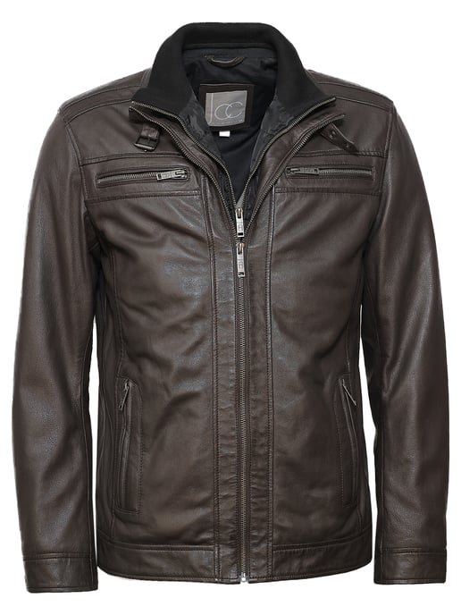 JCC leren jas 31023632 - Image 1