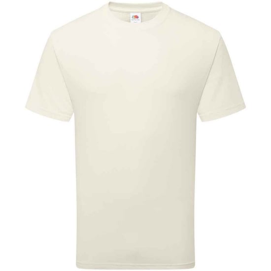 Fruit of the Loom Katoenen uniseks T-shirt voor volwassenen (Natuurlijk) - Image 1