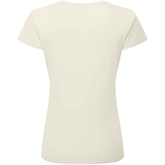 Fruit Of The Loom Vrouwen / Dames Fit Ringgesponnen Premium Tshirt (Natuurlijk) - Image 2