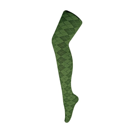 1 Pack Dames Gekleurde 80 Denier Opaak Patroon Zachte Panty’s - Image 1