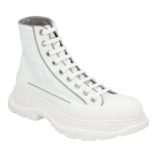 Alexander McQueen Tread Slick Boots 'Wit Grijs' - Image 5