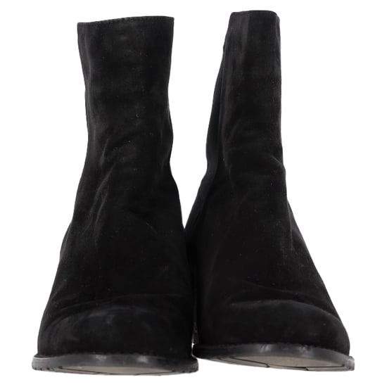 Stuart Weitzman Enkelboots in Zwart Suède - Image 2