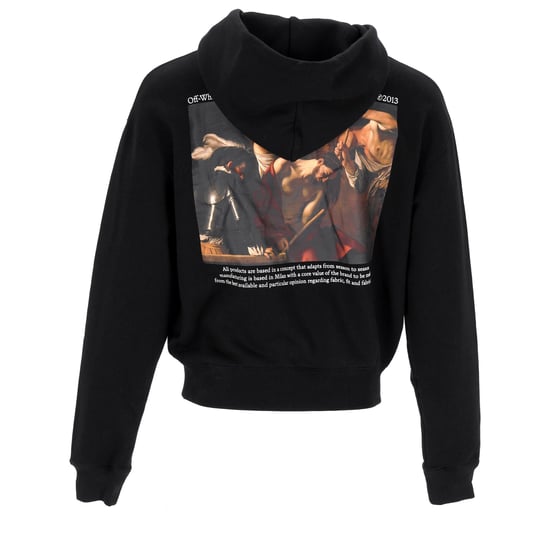 Off-White Caravaggio zwarte Crowning print hoodie - Image 3