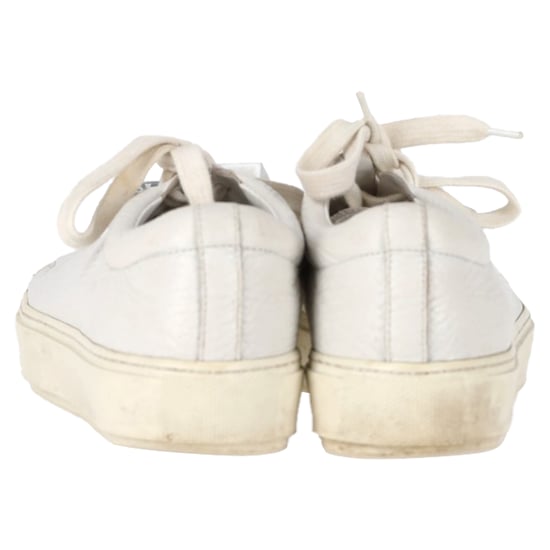 Acne Studios Adriana Low-Top Sneakers in White Leather - Image 5