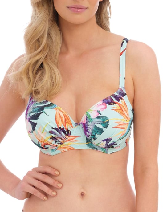 Fantasie Paradiso Underwired Gathered Full Cup Bikini Top - Image 1