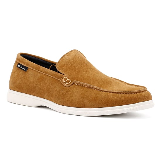 Ben Sherman Amarillo Suede Herenpantoffels, Tan - Image 2